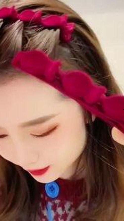 网红双层编发夹,打造时尚发型新潮流